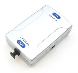 Photo of the RiteAV Coaxial to Optical Converter (196430).